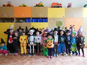 Halloweenský čarodějný den s karnevalem